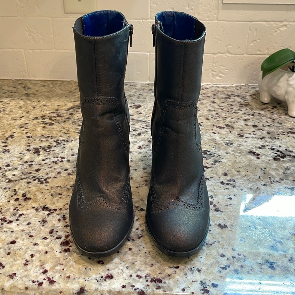 Valentina Rangoni bronze boots